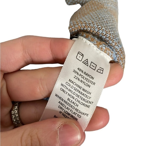 Willow & Wind Grid Plaid Dress XS Bodycon Cut Out Back - Picture 4 of 4